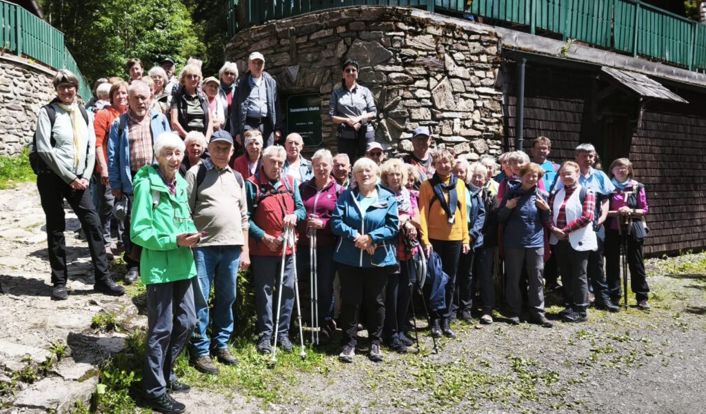 Die Wandergruppe des Waldvereins Sektion Furth im Wald